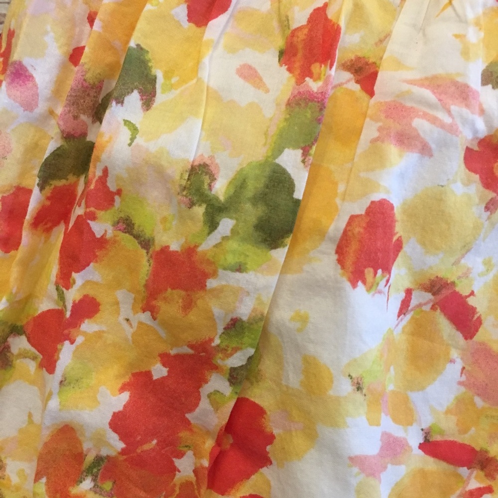 BabyGap Orange and Yellow Lined Dress - Picture 3 of 4